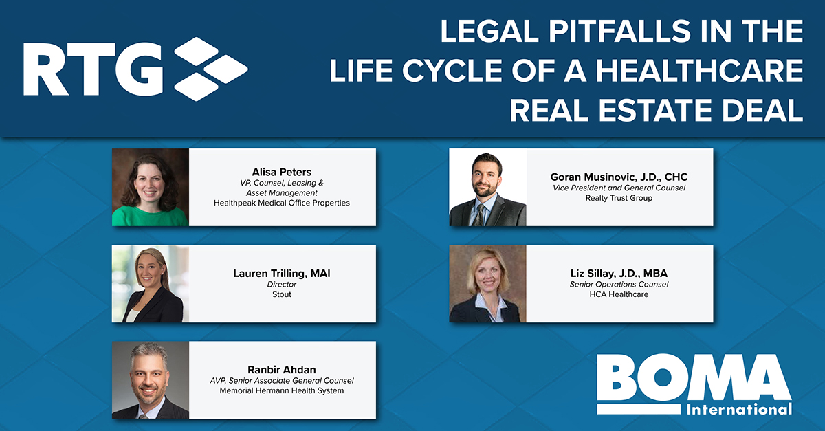 RTG’s Goran Musinovic to Participate on Panel at the BOMA Medical